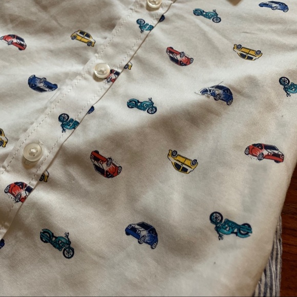 Carter’s Transportation Shirt & Shorts - Picture 4 of 4